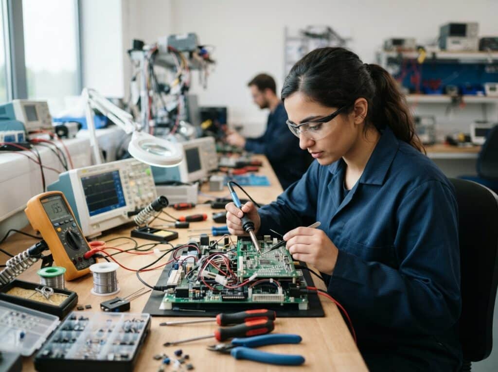 Berufe für Technikbegeisterte