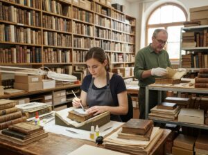 Berufe mit Büchern