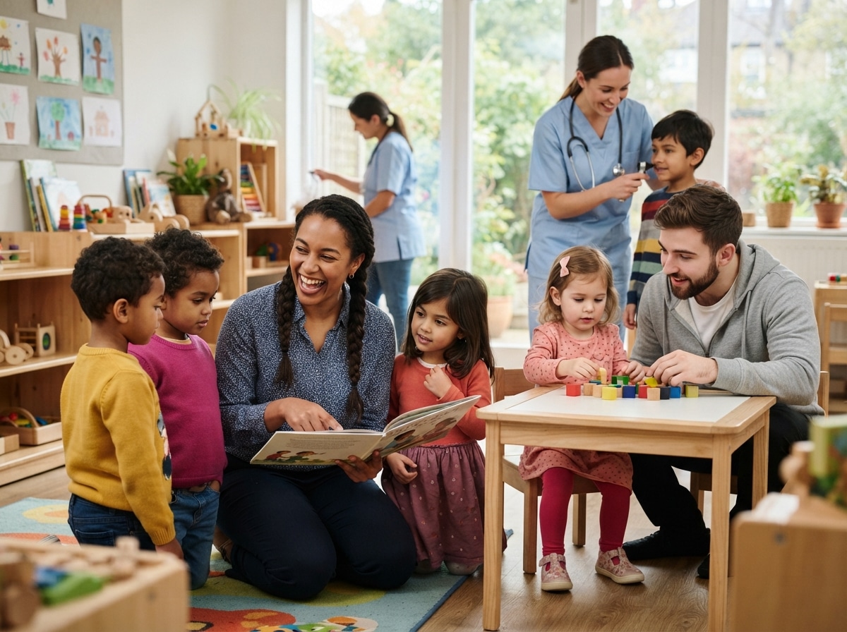 Berufe mit Kindern