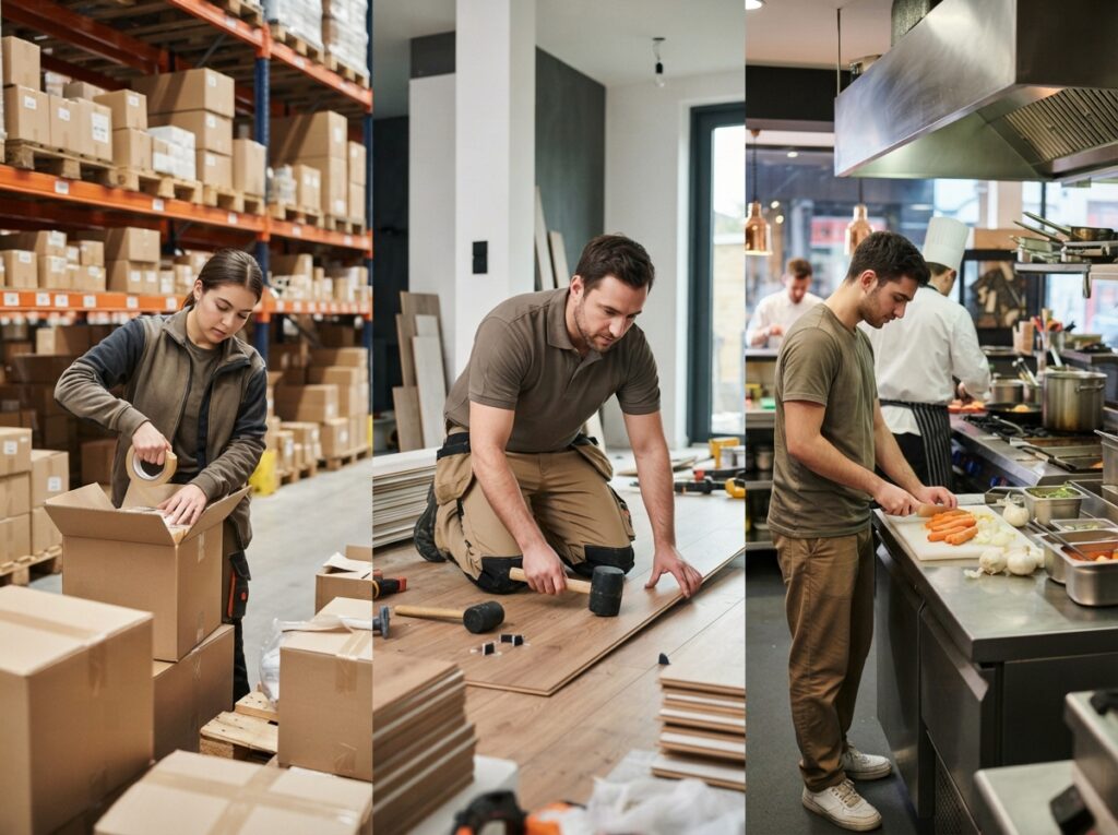 Berufe ohne Ausbildung