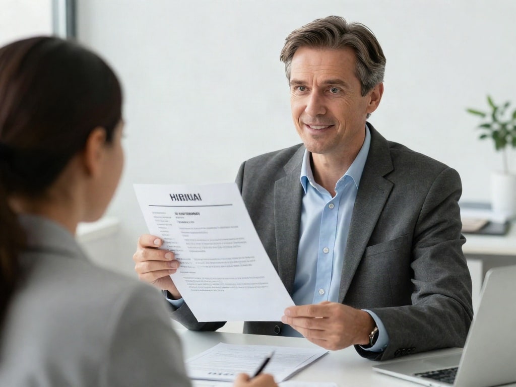 Bewerbung mit 50