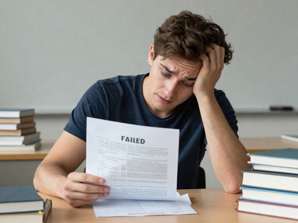 durch Prüfung gefallen Studium